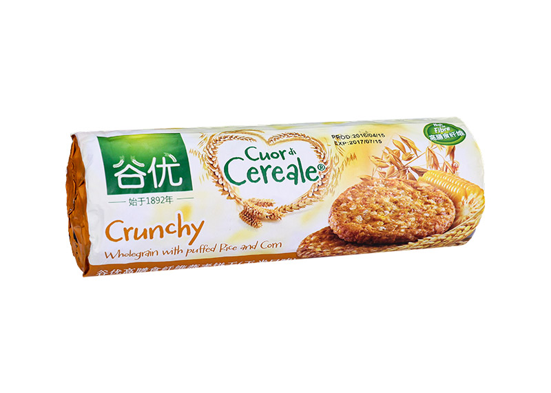 谷優(yōu)高膳食纖維燕麥餅干玉米口味